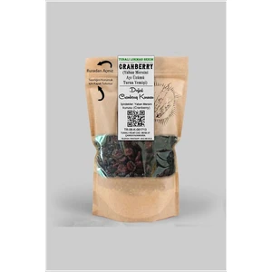 Tunalı Lokman Hekim Kırmızı Yaban Mersini Kurusu Turna Yemişi (Cranberry) Meyvesi 150 gr