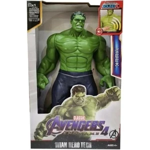 Rugala AVM Hulk Figürü - Sesli Işıklı 30 cm Yeşil Dev Hulk Figürü-Rgl