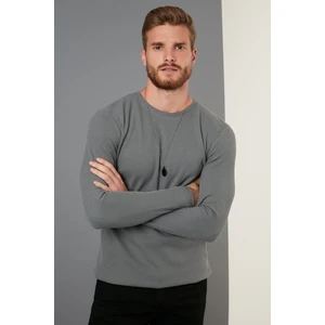 Pamuklu Bisiklet Yaka Basic Sweat Erkek Sweat 5905073