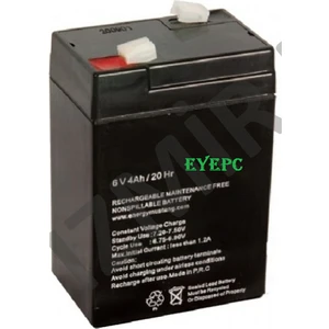 6 Volt 4 Amper Kuru Tip Akü Oyuncak Araba Işıldak Terazi Tartı