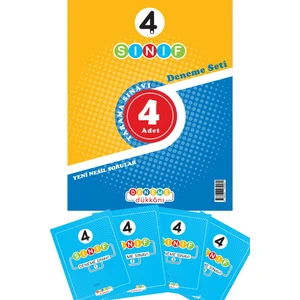 Deneme Dükkanı 4. Sınıf 4lü Deneme Seti