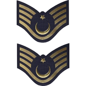 Asayiş Astsubay Üst Çavuş Rütbe -3d
