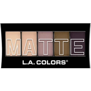 L.a Colors Matte 5 Color Far Paleti-Natural Lınen 81555744717
