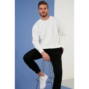 Regular Fit Bisiklet Yaka Pamuklu Sweat Erkek Sweat 59052721