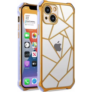 iPhone 13 Kılıf Lazer Prizma Kamera Korumalı Kapak