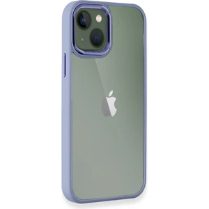 iPhone 13 Kılıf Luna Lens Kamera Çerçeveli Silikon Kapak