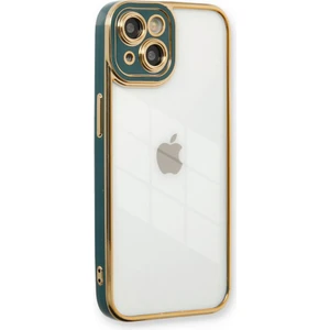 iPhone 13 Kılıf Lazer Lens Kamera Çerçeveli Kapak