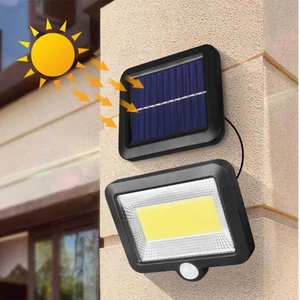 Güneş Enerjili Solar Hareket Sensörlü Bahçe Bina Kamp Sokak Aydınlatma