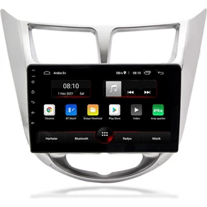 Hyundai Accent Blue 9 inç HD IPS Ekran 2GB RAM 32GB Android 10.1 Araç Multimedya ve Kamera