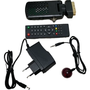 Scart Girişli Tüplü Tv Uyumlu Mini Uydu Alıcısı Hazır Yüklü