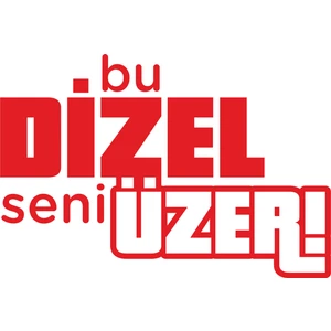 Quart Aksesuar Bu Dizel Seni Üzer Oto Cam Sticker Araba Sticker