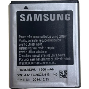 Samsung S5250-S5330-S7233 EB494353VU Batarya 1100 Mah  Servis Ürünü Samsung Bataryadır.