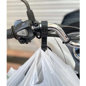Honda Pcx Gidon Poşet Askı Aparatı Siyah / Diğer Açık Gidonlu Motosikletlerle Uyumlu