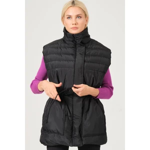 Z6747 Dewberry Bayan Yelek-Siyah