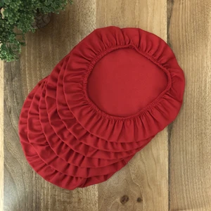 Amerikan Servis Supla Kılıfı Altın Renk Desen (6 Adet)