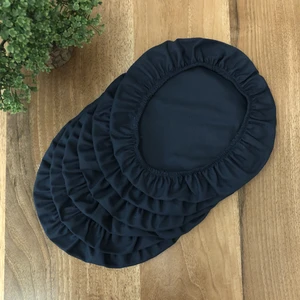 Amerikan Servis Supla Kılıfı Altın Renk Desen (6 Adet)