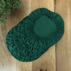 Amerikan Servis Supla Kılıfı Altın Renk Desen (6 Adet)