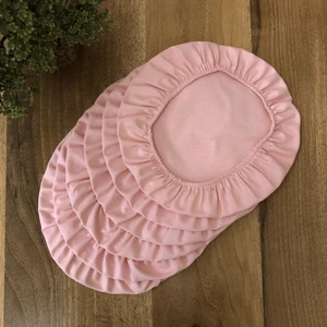 Amerikan Servis Supla Kılıfı Altın Renk Desen (6 Adet)