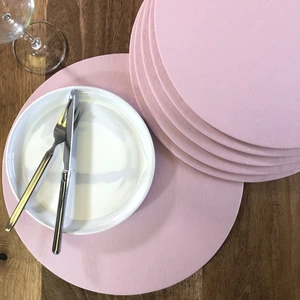 Amerikan Servis Supla Pembe Renk (6 Adet)
