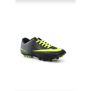 Walkd 401 Erkek Siyah Sarı  Kırampon Futbol Ayakkabısı