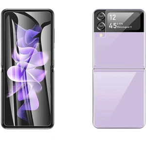 Samsung Galaxy Z Flip 4 Full Ekran Nano Ön Arka Koruyucu Narr TPU