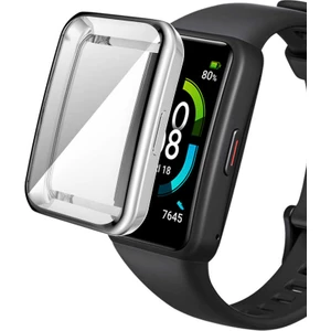 Huawei Band 6 Full Kasa Korumalı Silikon Ekran Koruyucu 09