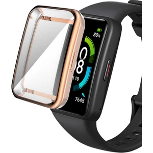 Huawei Band 6 Full Kasa Korumalı Silikon Ekran Koruyucu 09