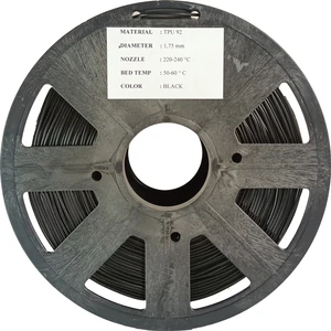 Flex Tpu Filament 92A Siyah