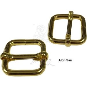 Ayar Tokası 2,5 cm 2 Adet (Leathercraft, Deri Hobi)