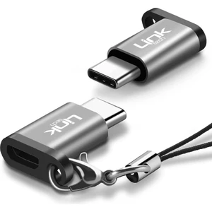 Linktech O186 Micro To Type-C Dönüştürücü Metal Adaptör