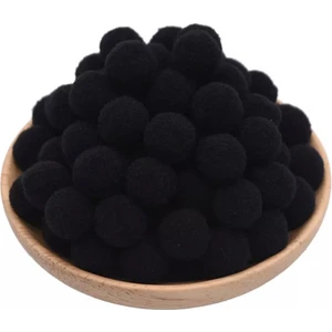 Yumuşak Keçe Peluş Ponpon 2 cm 50 Adet