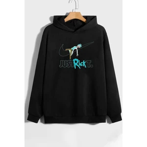 Unisex Just Baskılı Sweatshirt