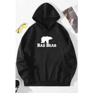 Unisex Bear Baskılı Sweatshirt