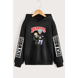 Unisex Backwoods Baskılı Sweatshirt