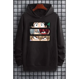 Unisex Makima Hugging Denji Baskılı Sweatshirt