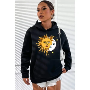 Unisex Larks' Tongues In Aspic Baskılı Sweatshirt