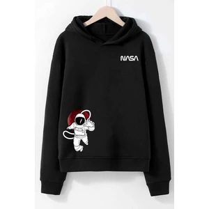 Unisex Nasa Baskılı Sweatshirt