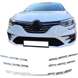 Renault Megane 4 Makyajlı Kasa Krom Ön Panjur 5 Parça 2020 Üzeri