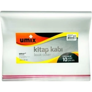 Hazır Kitap Kabı Buzlu Şeffaf 10 Adet