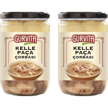 Gurvita Kelle Paça Çorbası 660 ml