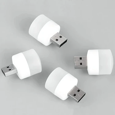 Teknomila Mini USB Kamp ve Gece Lambası Yuvarlak LED