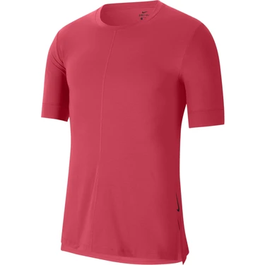 Nike Yoga Dri-fit Men's Short Sleeve Top - Trendyol