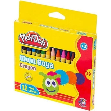 Play-Doh Crayon (Mum) Boya 12