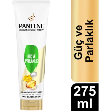 Pantene Doğal Sentez Güç Ve Parlaklık Saç Bakım Kremi 275