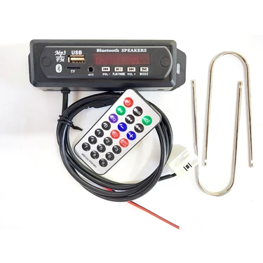 Autoline Peugeot Rd4 Teypler Için Mikrofonlu Bluetooth USB Aux