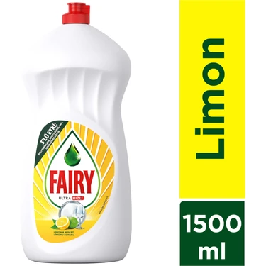 Fairy Orijinal Sıvı Bulaşık Deterjanı 1500 ml Limon