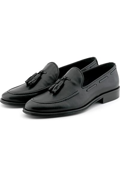 7AdımdaAşk Siyah Erkek Casual Deri Ayakkabı