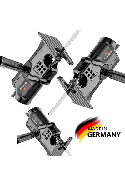 Rebellisch Germany Full Function Akülü Matkap - Elektrikli Matkap Uyumlu Pistonlu Testere Ağaç Metal Işleme Adaptörü