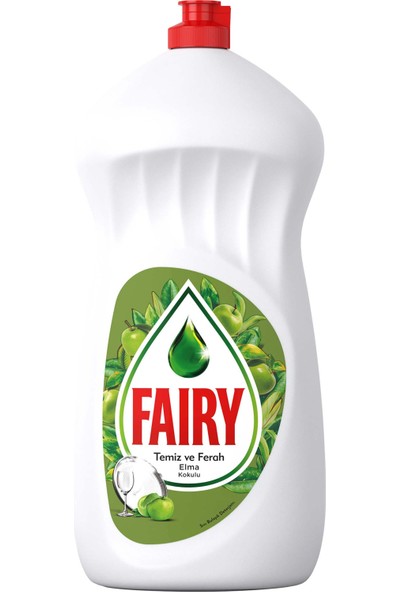 Fairy Fairy 1500 ml Sıvı Bulaşık Deterjanı Temiz ve Ferah Elma Kokulu