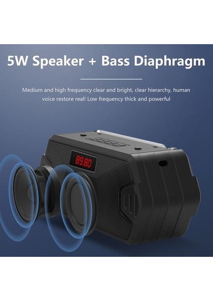 Taşınabilir Kablosuz Bluetooth Hoparlör Subwoofer Stereo Hoparlörler Baskılı Fm Radyo ile Tf Kart USB Mp3 Müzik Çalma Telefon Pc (Yurt Dışından) fiyatları